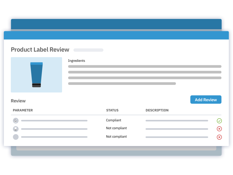 Cosmedesk Label Compliance Review