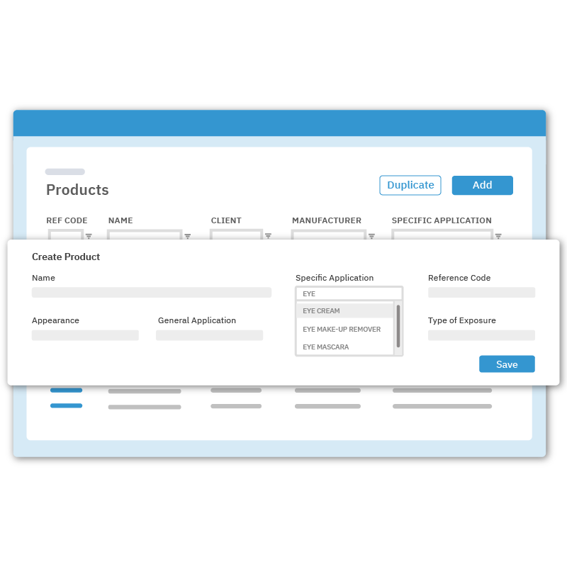 Cosmedesk How it works -  Products